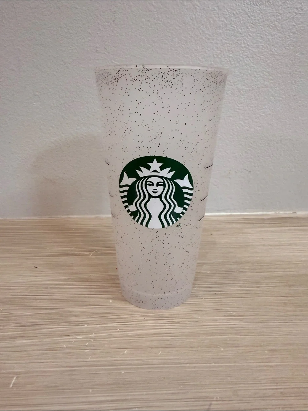 Starbucks confetti Speckled Logo Cold cup